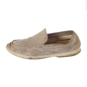 •   Loro Piana Suede Loafers